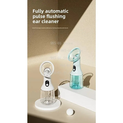 Handheld Portable Ear Wax Remover, Automatic Irrigation Washer, Pulse Electric Ear Cleaner for Adults Kids
